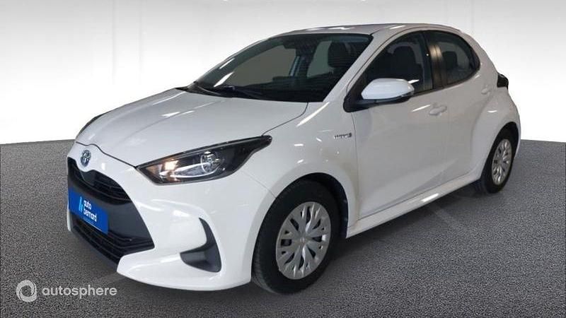 Blanc Occasion 2020 Toyota Yaris Hybrid Berline | 16 490 € (Prix juste) - Image 1/4