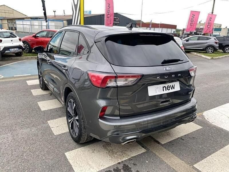 Gris Utilisé 2021 Ford Kuga ST-Line X SUV | 21 990 € (Bon prix) - Image 1/3
