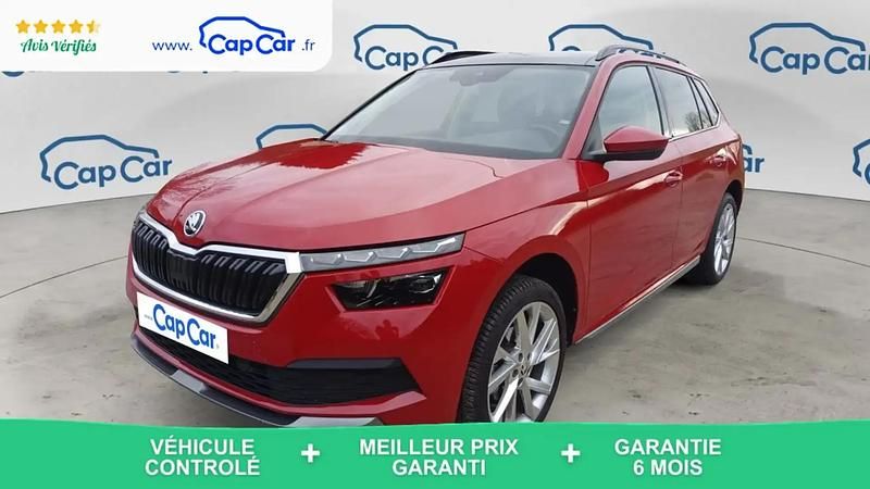 Rouge Occasion 2021 Skoda Kamiq Style SUV | 18 490 € (Prix juste) - Image 1/4