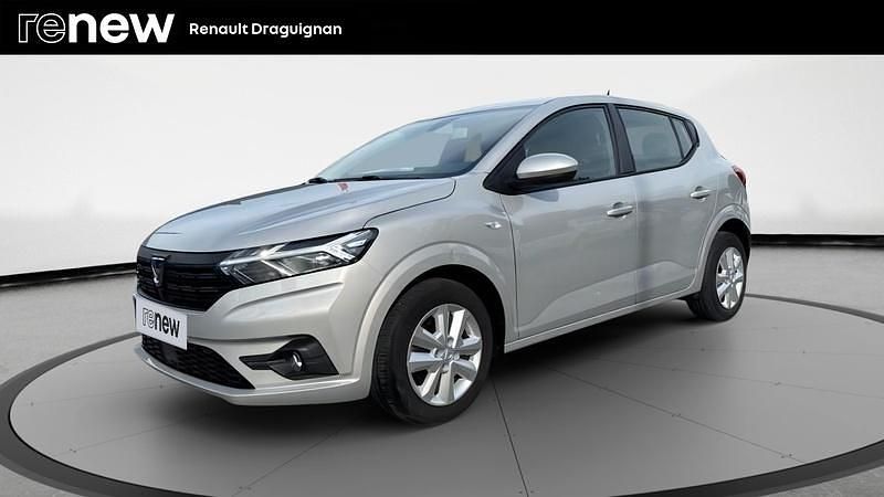 Gris Utilisé 2022 Dacia Sandero Comfort Citadine | 12 980 € (Prix assez cher) - Image 1/4