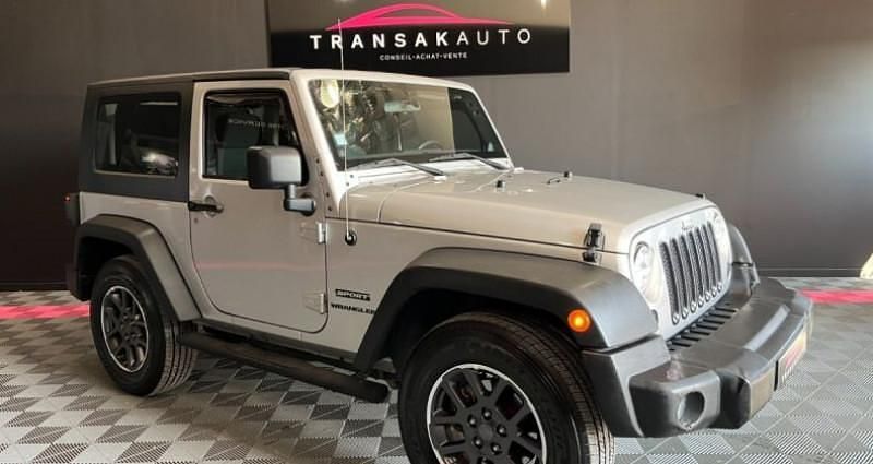 Gris Utilisé 2011 Jeep Wrangler Sport SUV | 22 900 € (Prix juste) - Image 1/4