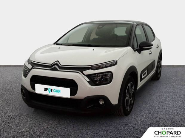 Blanc Utilisé 2022 Citroën C3 Shine Citadine | 10 900 € (Bon prix) - Image 1/4
