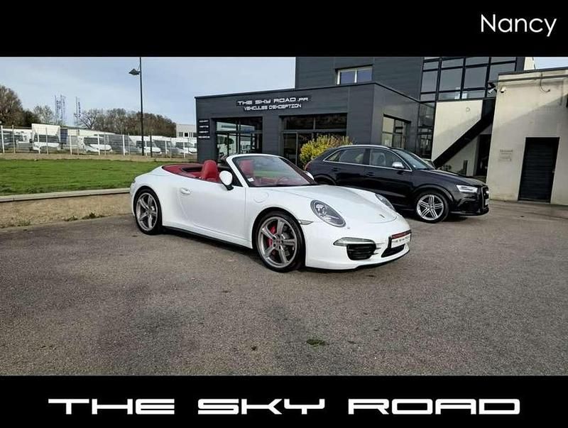 Occasion Porsche 911 Carrera 4S Cabriolet 400 ch (294 kW) 2015 Blanc Cabriolet