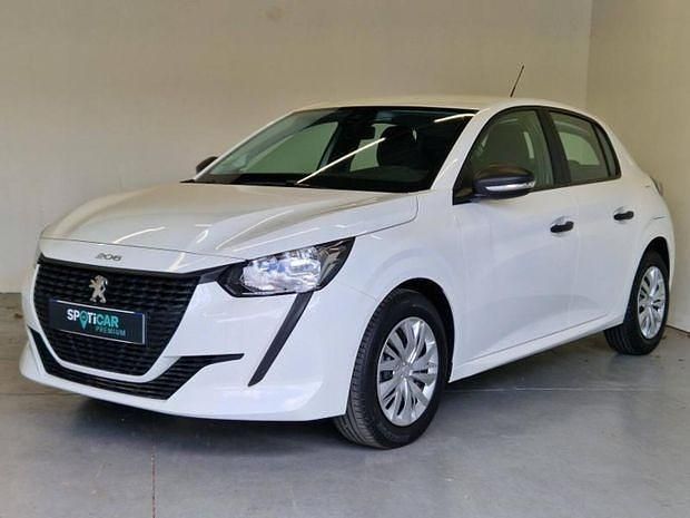 Blanc Utilisé 2021 Peugeot 208 S Citadine | 10 990 € (Bon prix) - Image 1/4