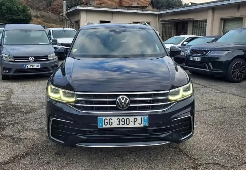 Noir Occasion 2022 VW Tiguan Allspace R-line SUV | 26 000 € (Super prix) - Image 1/4