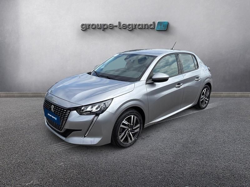 Gris Utilisé 2020 Peugeot 208 Allure Citadine | 13 980 € (Prix juste) - Image 1/4