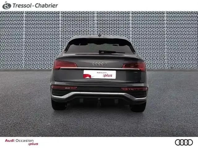 Occasion Audi Q5 Sportback S-Line 10 ch (7 kW) 2022 Gris daytona SUV