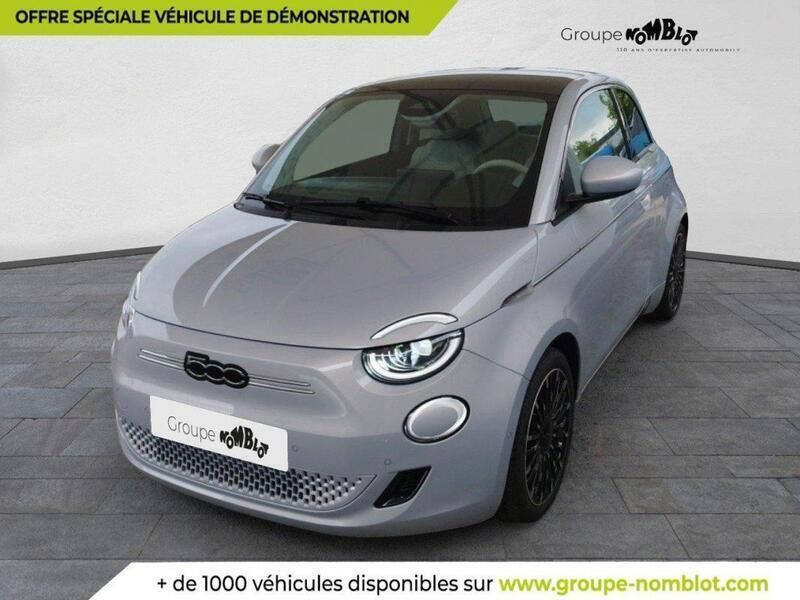 Nouvelle Fiat 500e La Prima 69 kW (95 ch) 2025 Bleu Berline