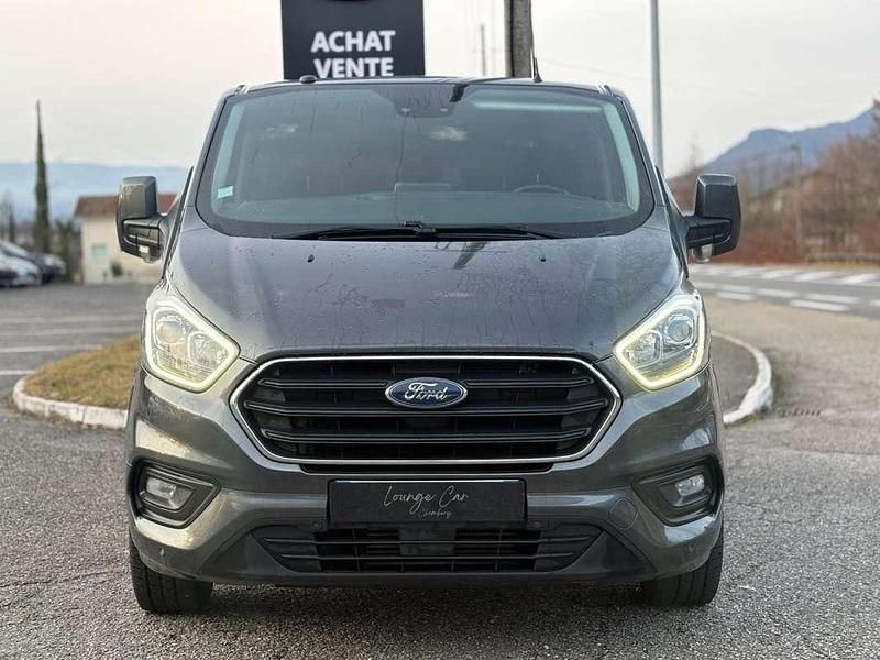 Occasion Ford Transit Custom Limited 171 ch (125 kW) 2019 Gris Van