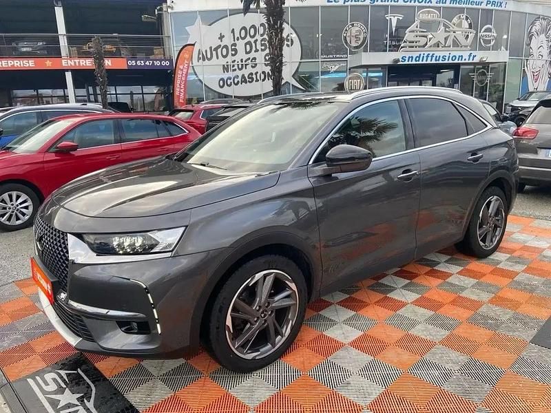Gris Occasion 2020 DS Automobiles DS7 Crossback Grand Chic SUV | 18 950 € (Prix juste) - Image 1/4