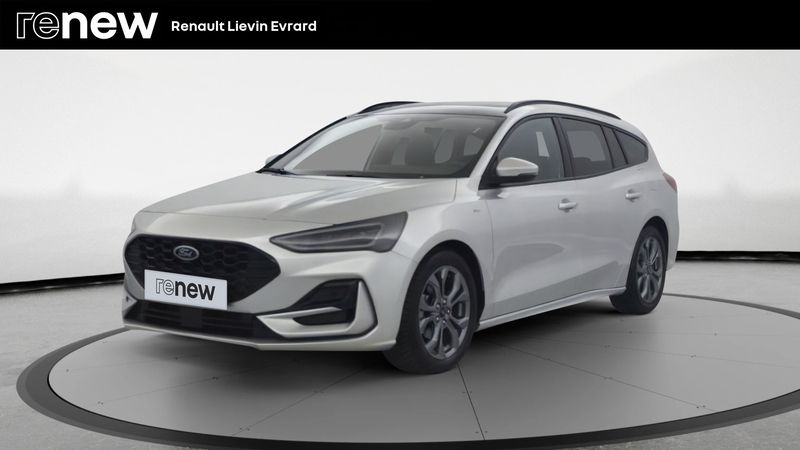 Gris Utilisé 2023 Ford Focus ST-Line X Break | 23 999 € (Prix cher) - Image 1/4