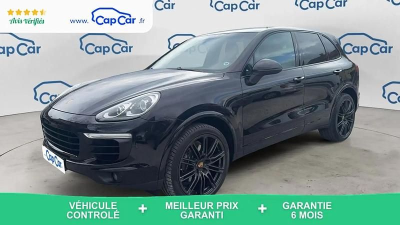 Noir Occasion 2017 Porsche Cayenne SUV | 41 990 € (Prix assez cher) - Image 1/4