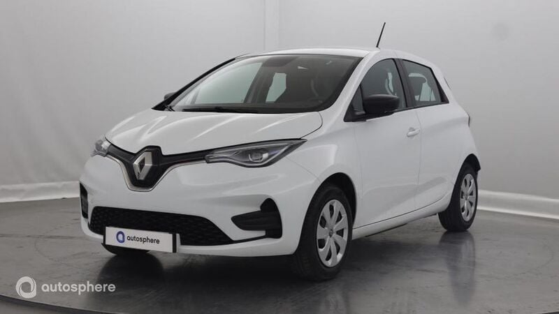 Blanc Utilisé 2022 Renault Zoe Life Citadine | 13 999 € (Bon prix) - Image 1/4