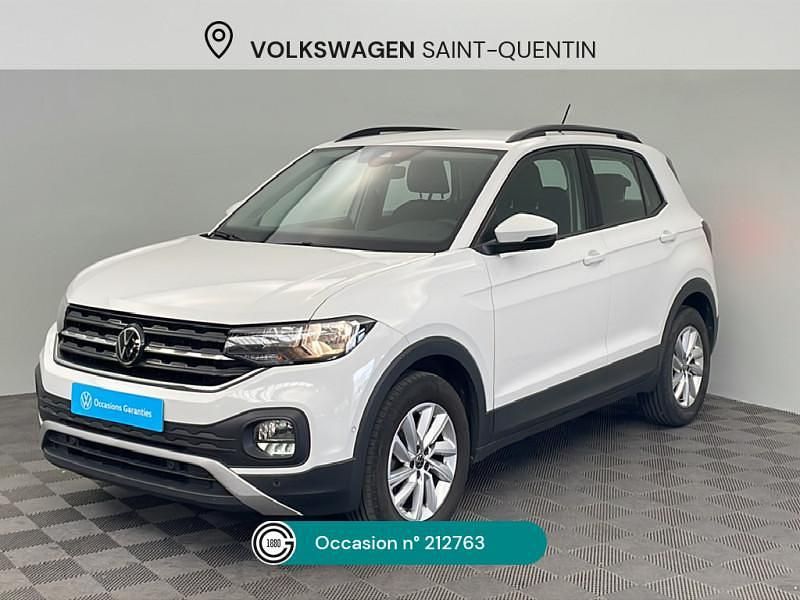 Blanc Utilisé 2022 VW T-Cross LOUNGE SUV | 18 490 € (Prix juste) - Image 1/4