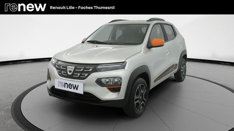 Gris Utilisé 2021 Dacia Spring Comfort Plus Citadine | 9 999 € - Image 1/4