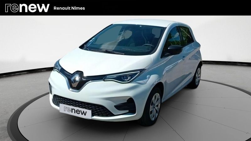 Blanc Utilisé 2020 Renault Zoe Life Citadine | 8 499 € (Super prix) - Image 1/4