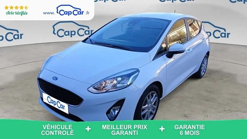 Blanc Occasion 2021 Ford Fiesta Cool & Connect Citadine | 10 290 € (Bon prix) - Image 1/4