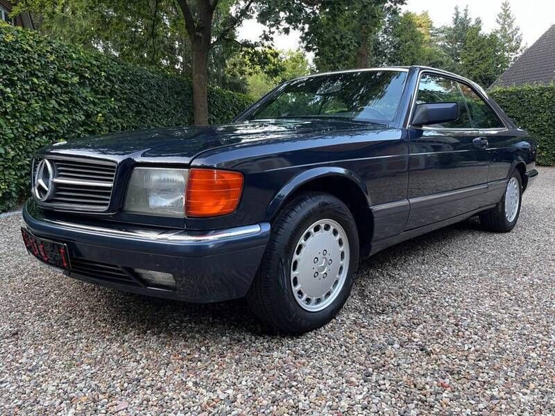 Bleu Utilisé 1990 Mercedes 500 Coupé | 25 900 € - Image 1/4