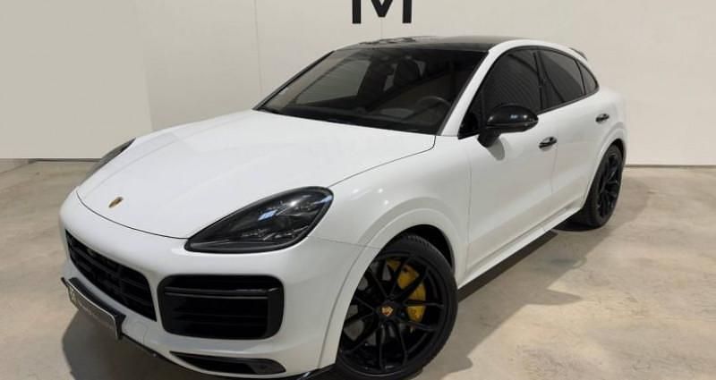 Blanc Utilisé 2019 Porsche Cayenne Turbo SUV | 96 900 € - Image 1/4