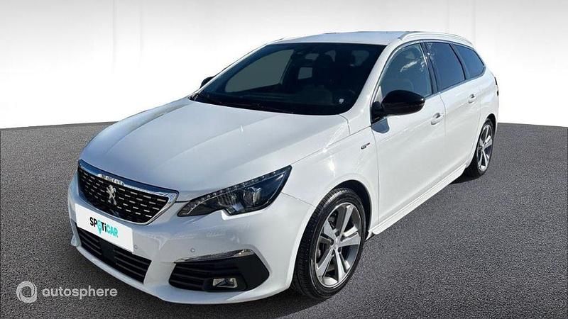 Blanc Occasion 2021 Peugeot 308 GT Break | 16 880 € (Prix juste) - Image 1/4