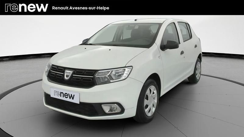 Blanc Utilisé 2018 Dacia Sandero Ambiance Citadine | 8 899 € (Prix juste) - Image 1/4
