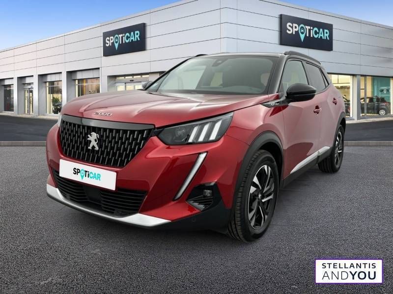 Rouge Utilisé 2020 Peugeot 2008 GT-line SUV | 14 690 € (Bon prix) - Image 1/3
