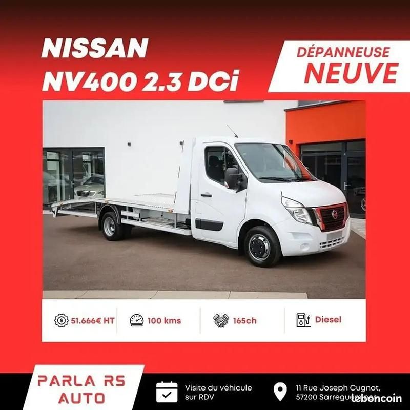 Blanc Nouvelle 2025 Nissan NV400 Van | 62 000 € - Image 1/4