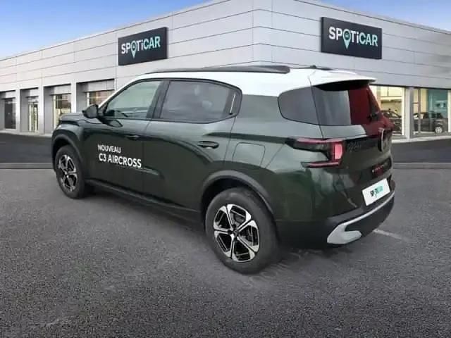 Nouvelle Citroën e-C3 Aircross Comfort 2025 Vert montana (m) + blanc opale SUV