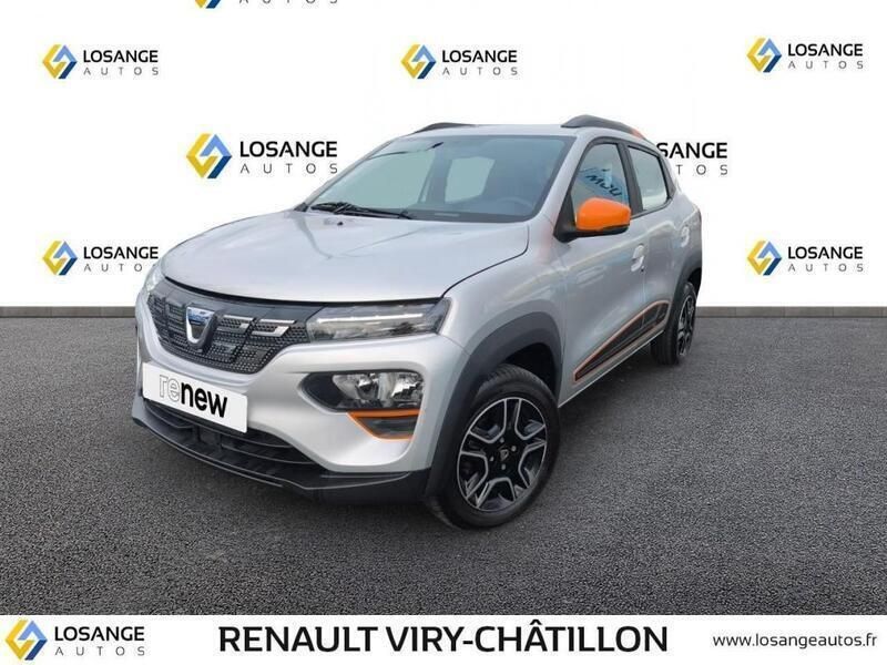 Gris Utilisé 2022 Dacia Spring Business Citadine | 9 990 € (Prix juste) - Image 1/3