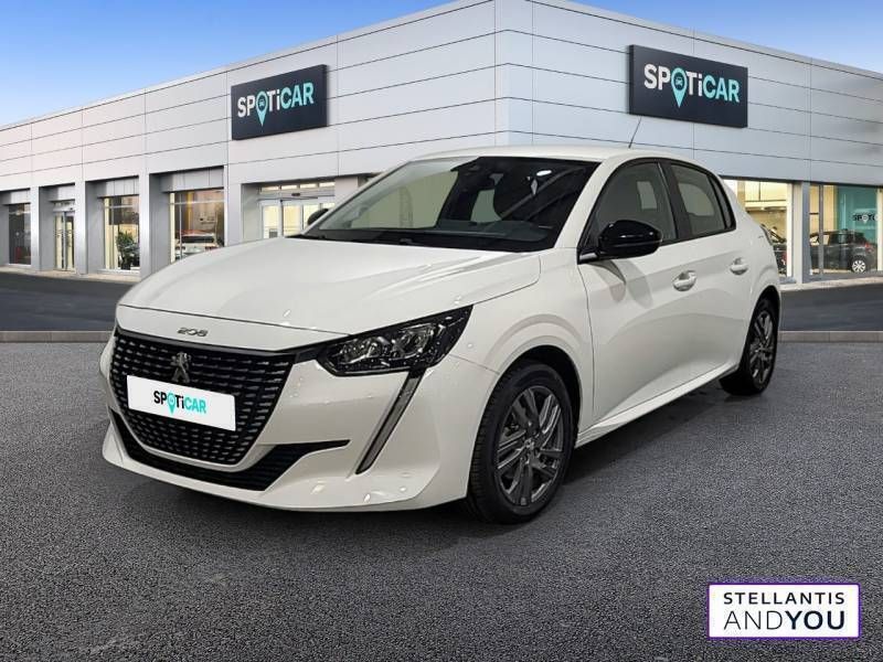 Blanc Utilisé 2021 Peugeot 208 Active Citadine | 10 980 € (Bon prix) - Image 1/3