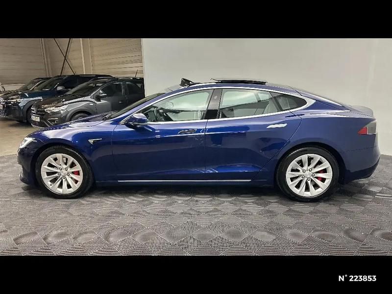 Occasion Tesla Model S Performance 2018 Bleu Citadine