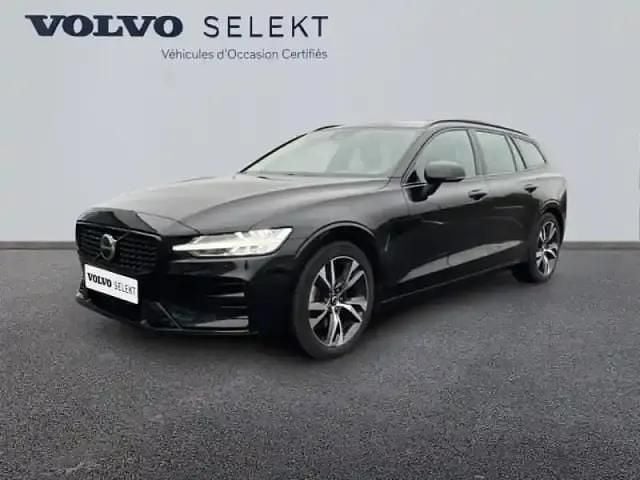 Noir onyx métallisé Occasion 2025 Volvo V60 Plus Break | 39 790 € (Bon prix) - Image 1/4