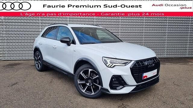 Blanc glacier métallisé Utilisé 2021 Audi Q3 S-Line SUV | 25 990 € (Super prix) - Image 1/4
