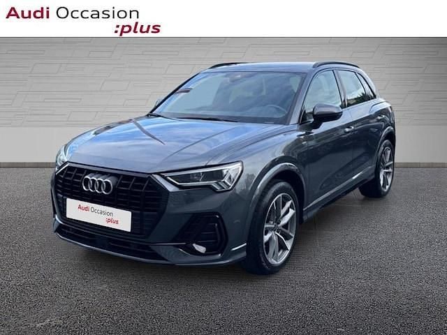 Gris daytona nacré Occasion 2022 Audi Q3 S-Line SUV | 36 900 € - Image 1/4