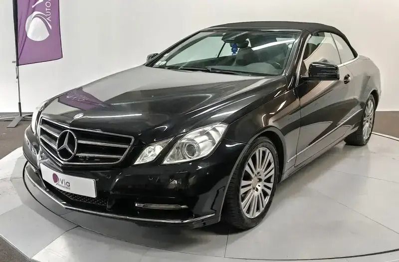 Noir Utilisé 2011 Mercedes E350 Executive Cabriolet | 16 499 € - Image 1/4