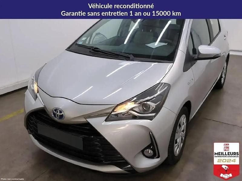 Gris Utilisé 2019 Toyota Yaris Hybrid Berline | 15 400 € (Bon prix) - Image 1/4