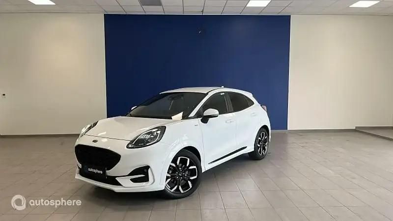 Blanc Utilisé 2022 Ford Puma ST-Line X SUV | 18 999 € (Prix juste) - Image 1/4