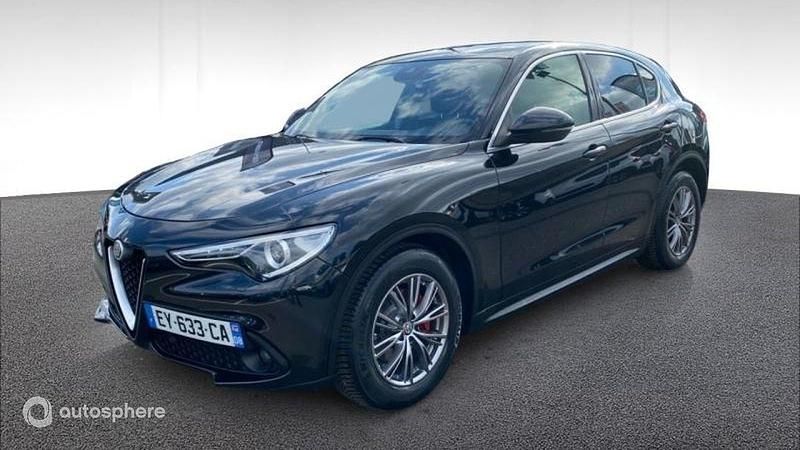 Noir Utilisé 2018 Alfa Romeo Stelvio Super SUV | 22 123 € (Bon prix) - Image 1/4