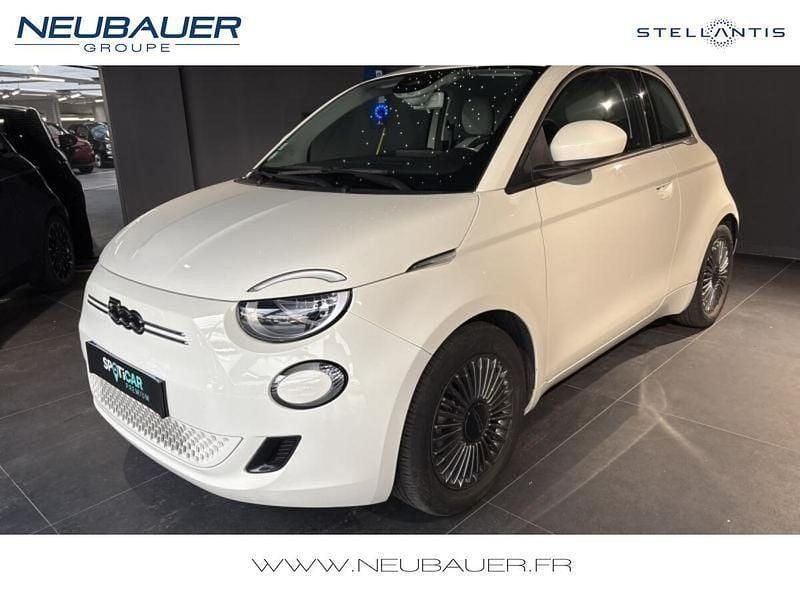 Blanc Utilisé 2022 Fiat 500e Action Berline | 14 590 € (Super prix) - Image 1/4