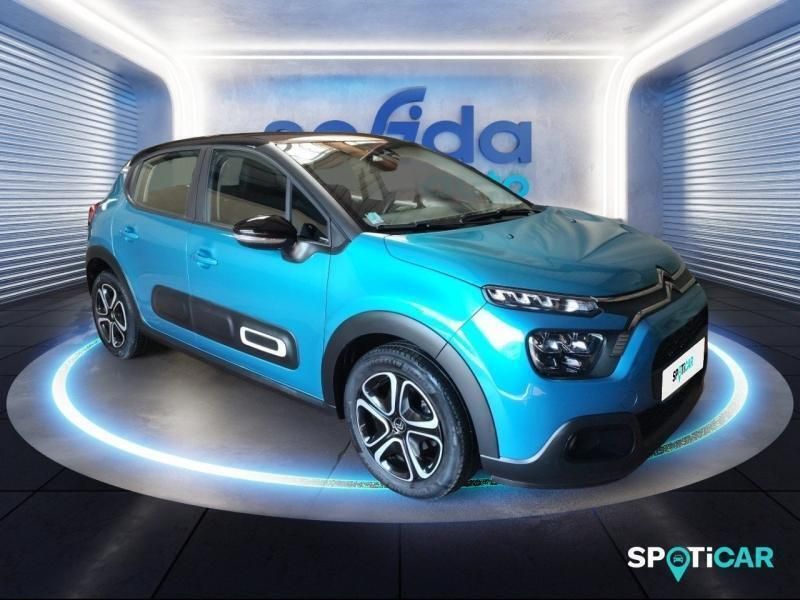 Noir Utilisé 2021 Citroën C3 Feel Citadine | 11 990 € (Prix juste) - Image 1/3