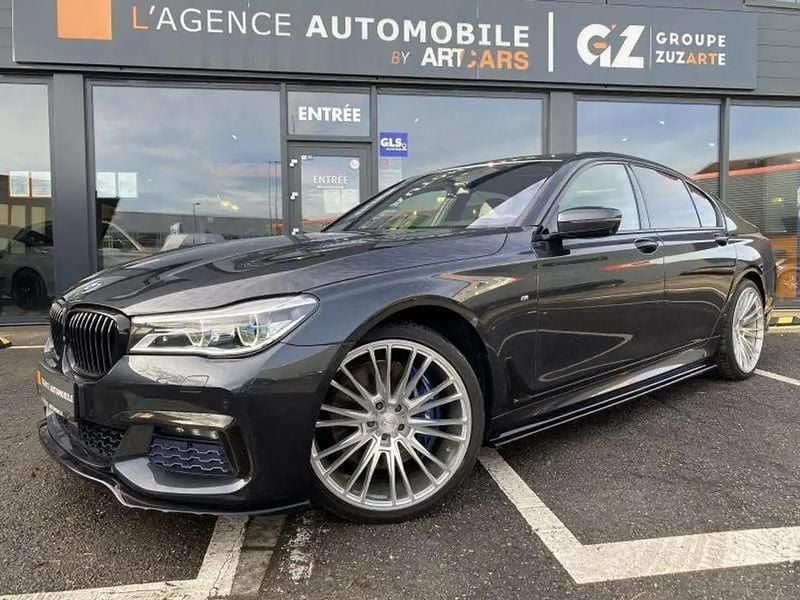 Occasion BMW 750 Sport Line 400 ch (294 kW) 2017 Bleu Berline