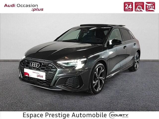 Gris daytona nacré Utilisé 2024 Audi A3 Sportback e-tron Competition Berline | 39 490 € (Prix cher) - Image 1/4