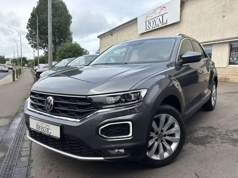 Gris Utilisé 2021 VW T-Roc Sportline SUV | 25 630 € (Prix juste) - Image 1/4
