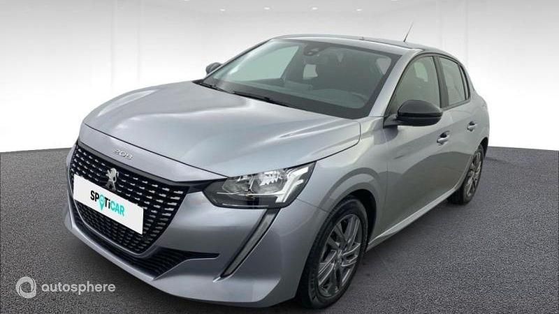 Gris Occasion 2022 Peugeot 208 Active Citadine | 12 830 € (Prix juste) - Image 1/4