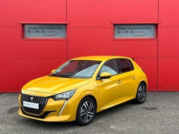Jaune Utilisé 2021 Peugeot 208 Allure Citadine | 13 190 € (Bon prix) - Image 1/4