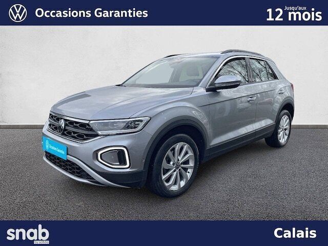 Gris Utilisé 2022 VW T-Roc Life SUV | 21 490 € (Prix juste) - Image 1/4