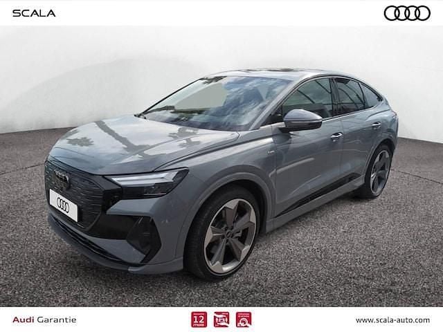Gris gravier Utilisé 2025 Audi Q4 Sportback e-tron S-Line SUV | 59 990 € - Image 1/4