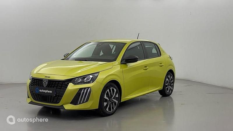 Jaune Occasion 2024 Peugeot 208 Active Citadine | 15 499 € (Prix juste) - Image 1/4