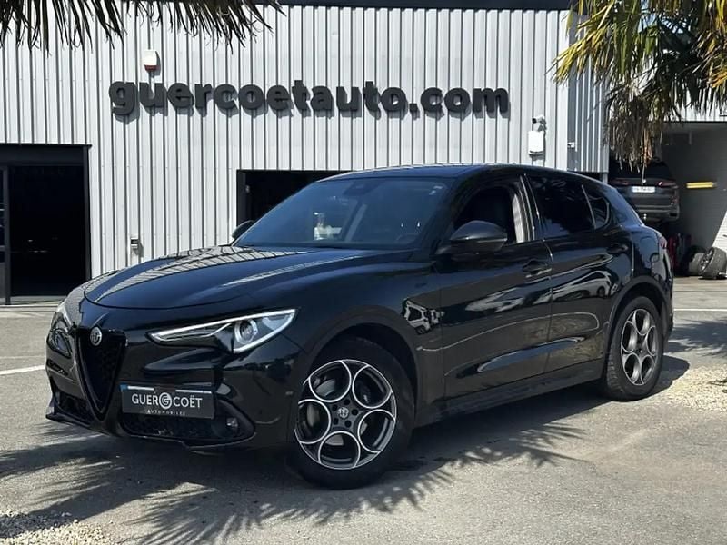 Gris Occasion 2021 Alfa Romeo Stelvio Sprint SUV | 28 490 € (Prix juste) - Image 1/4