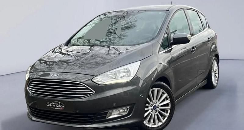 Gris Occasion 2019 Ford C-MAX Titanium Monospace | 7 990 € (Super prix) - Image 1/4